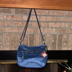 Great American Leatherworks Blue Shoulder Bag